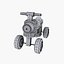 plastic buggy 3d model