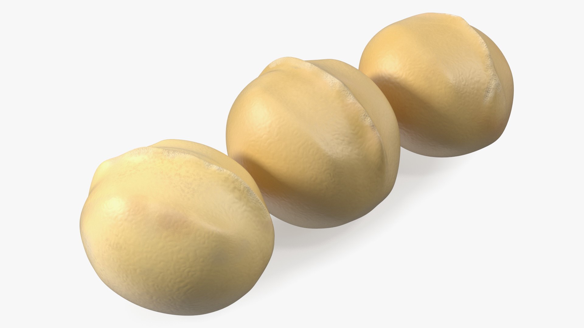Peeled Macadamia Nuts 3D model - TurboSquid 2179985