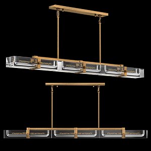 3D model SAVILE LINEAR CHANDELIER 72