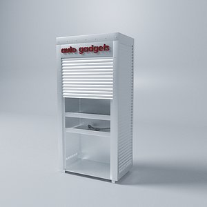 metal cabinet 3D