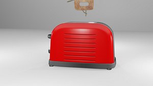 3D acrobat toast animated model