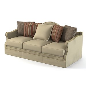 henredon opulence sofa 3d x