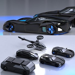 concept cars 3D model