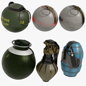 6 Rare Grenades pack