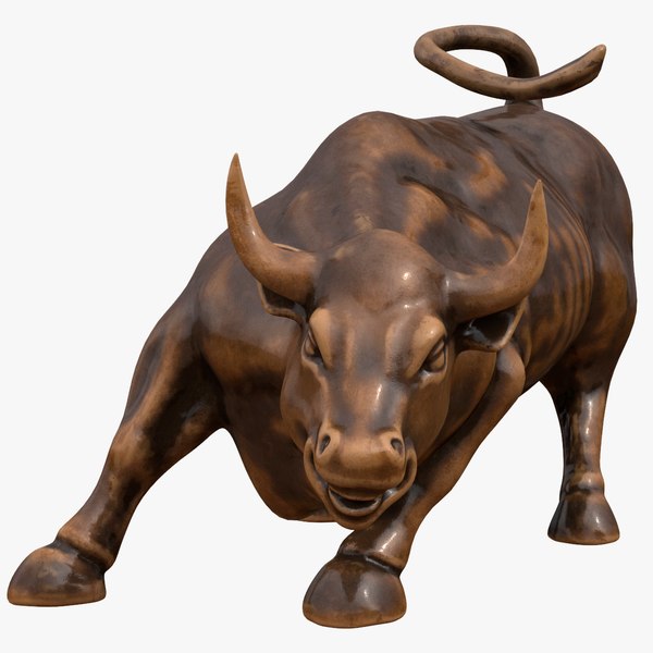 Wall Street Bulle 3D-Modell - TurboSquid 1687357