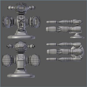 blend scifi cannon
