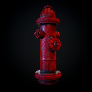 3D Fire Hydrant