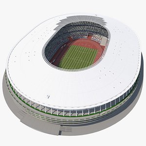 3D model tokyo national olympic stadium