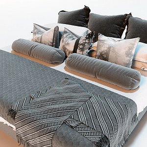bed marvelous designer 3D