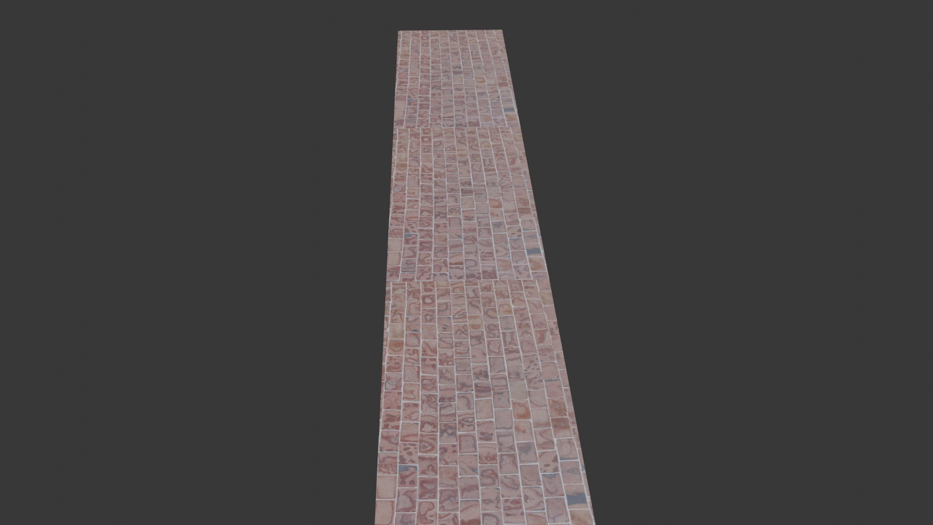 Red Brick Footpath Scan 3D Model - TurboSquid 2391816