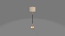 Modern Floor Lamp 3D Model Luxury Lighting Fixture PBR Asset