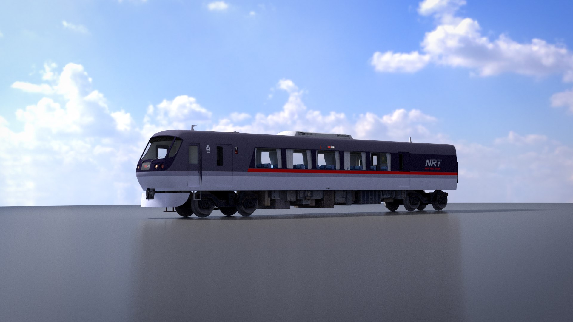 3D Model Jr Train 0001 - TurboSquid 2319753