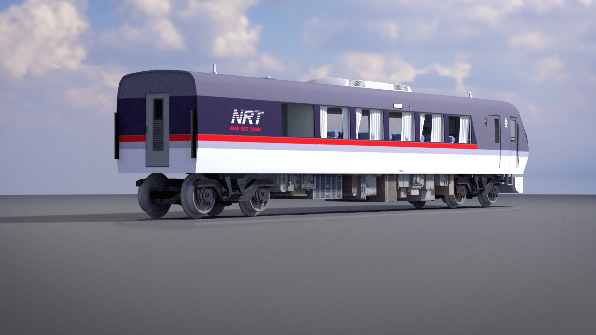 3D Model Jr Train 0001 - TurboSquid 2319753