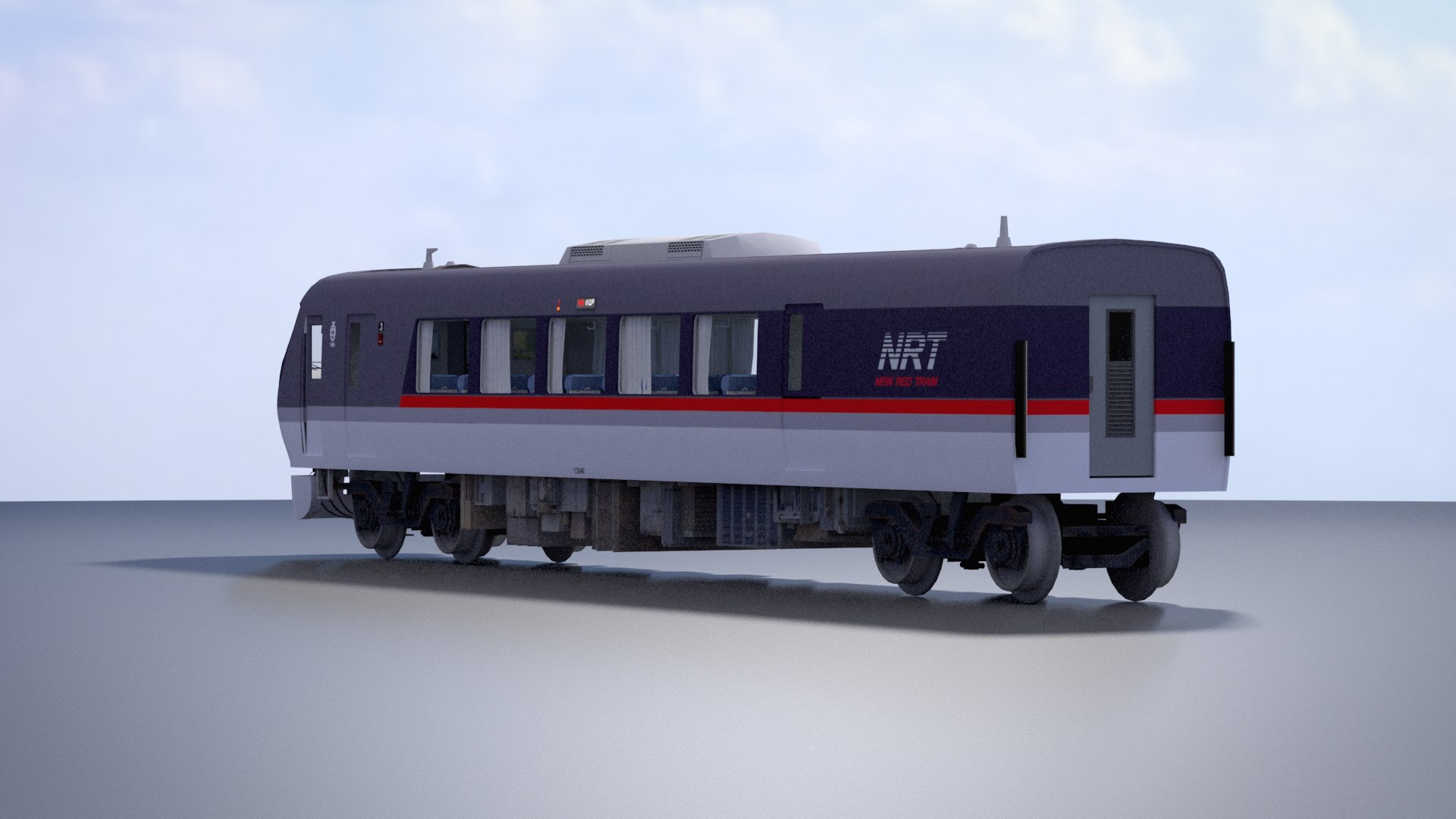 3D Model Jr Train 0001 - TurboSquid 2319753