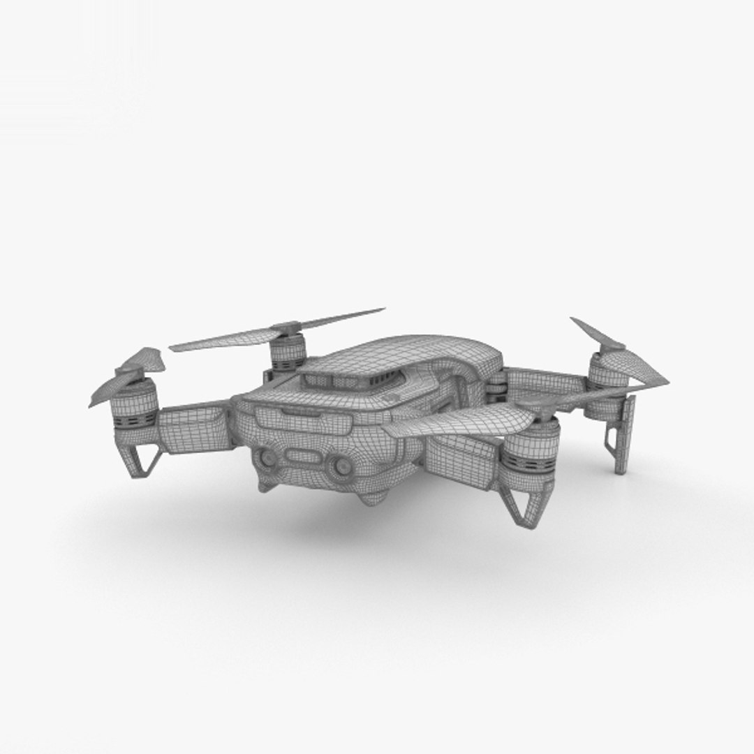 Dji mavic air 3D model - TurboSquid 1442152