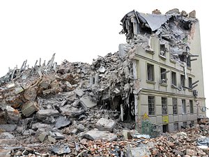 Demolished Building Ultra HD 16K