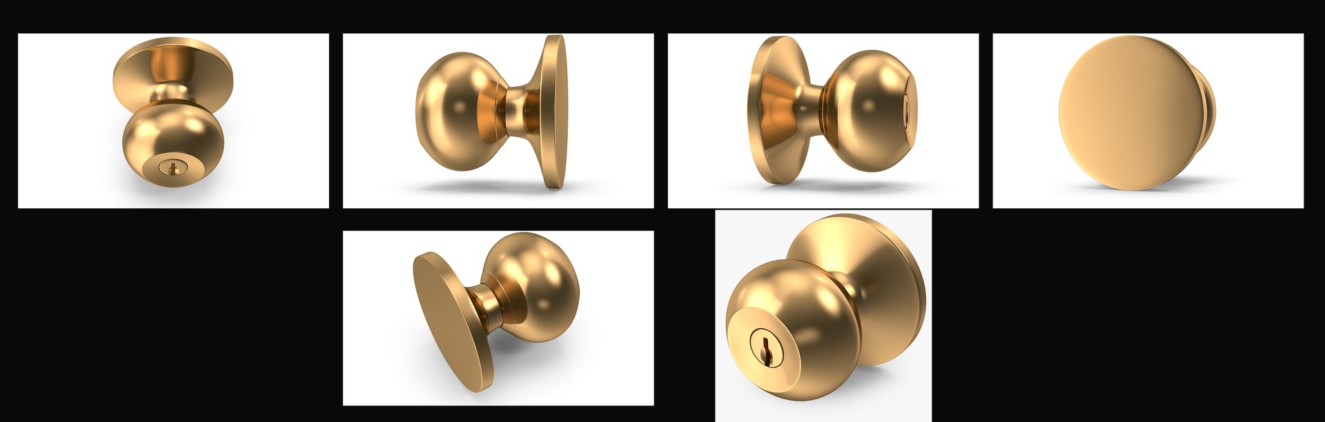 Door Knob Golden Set Collection V01 3D model https://p.turbosquid.com/ts-thumb/Jo/ral5Qm/2I/doorknobkeyholegolden_v03_render_color/jpg/1624215595/1920x1080/fit_q87/4cc1b464b0a44d5e2b914dadc884aa2151baf458/doorknobkeyholegolden_v03_render_color.jpg