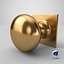 Door Knob Golden Set Collection V01