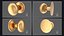 Door Knob Golden Set Collection V01