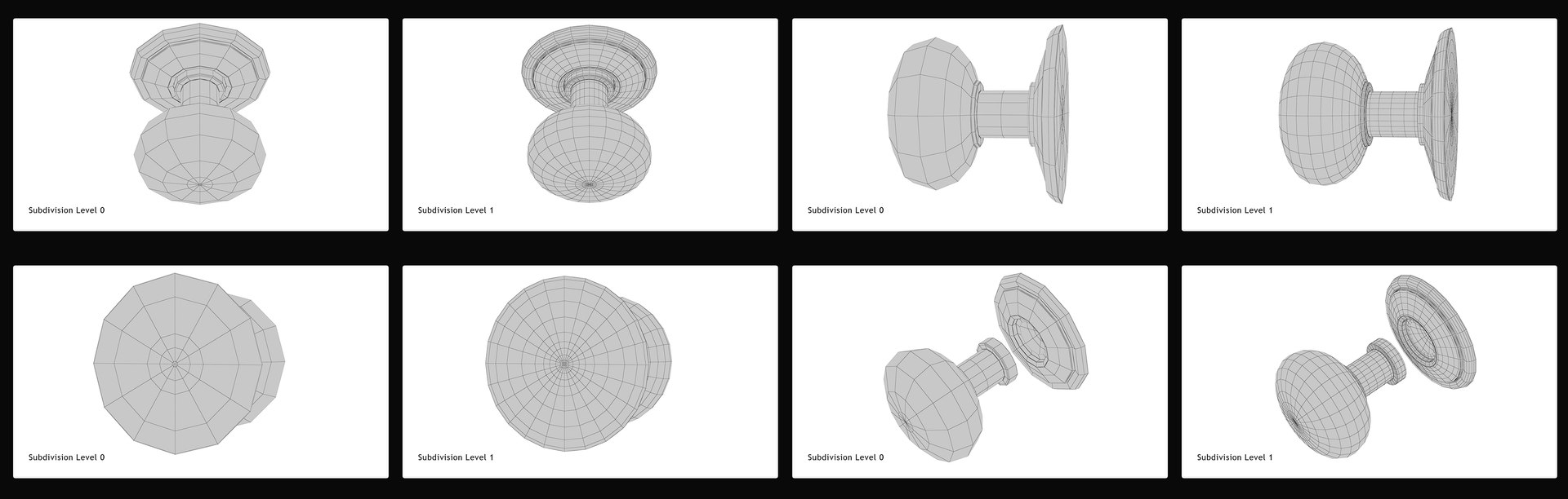 Door Knob Golden Set Collection V01 3D model https://p.turbosquid.com/ts-thumb/Jo/ral5Qm/Li/doorknobgolden_v06_render_wireframe/jpg/1624215033/1920x1080/fit_q87/e334649232c1e9a4c3b96989059b30659204e631/doorknobgolden_v06_render_wireframe.jpg