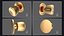 Door Knob Golden Set Collection V01