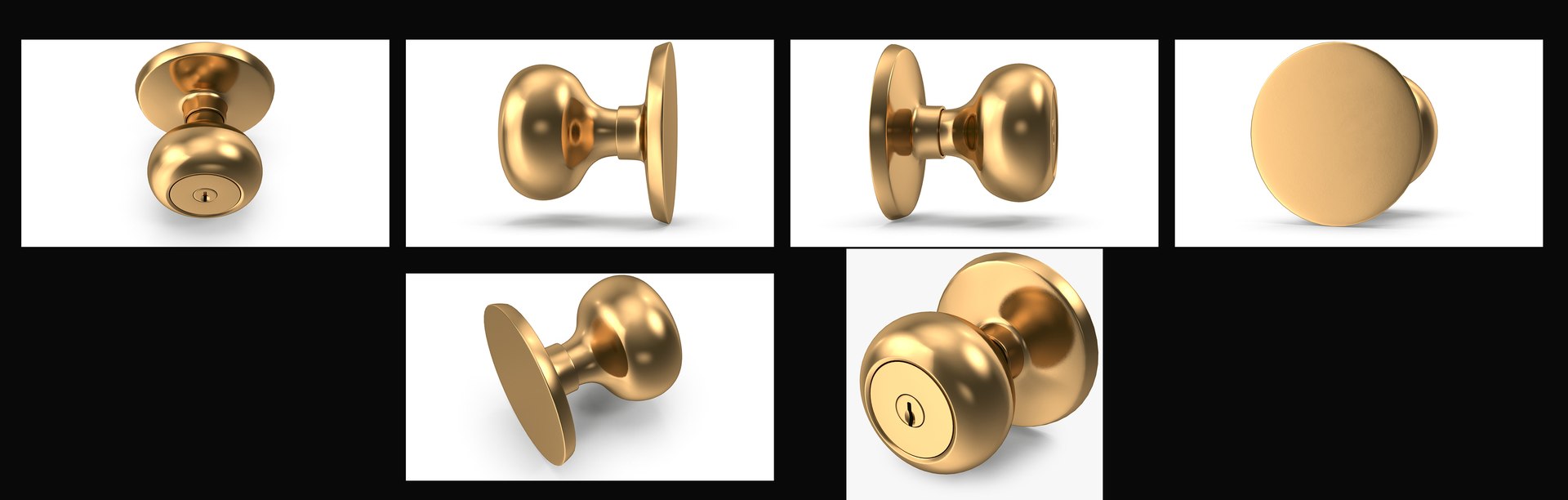 Door Knob Golden Set Collection V01 3D model https://p.turbosquid.com/ts-thumb/Jo/ral5Qm/qi/doorknobkeyholegolden_v02_render_color/jpg/1624215395/1920x1080/fit_q87/3b31d42867ea2ef89666604bd041b19939d8f6d6/doorknobkeyholegolden_v02_render_color.jpg