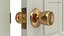 Door Knob Golden Set Collection V01