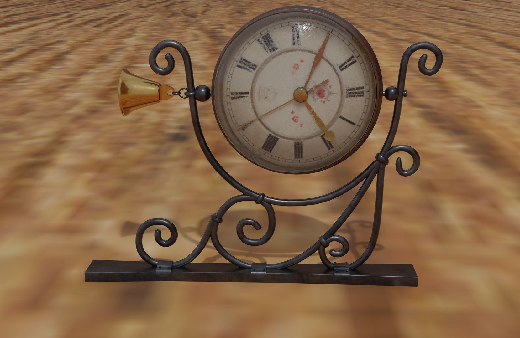3D Model Wall Clock - TurboSquid 2236377