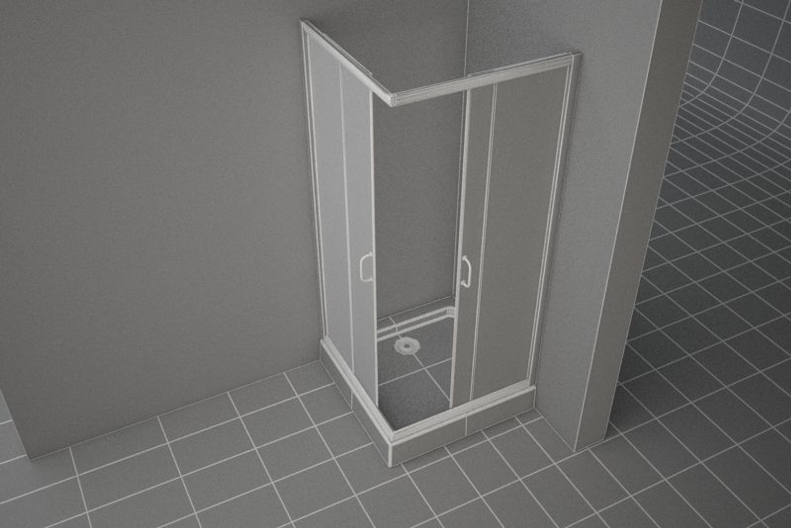 3d Shower Model