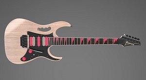 electric ibanez guitar obj