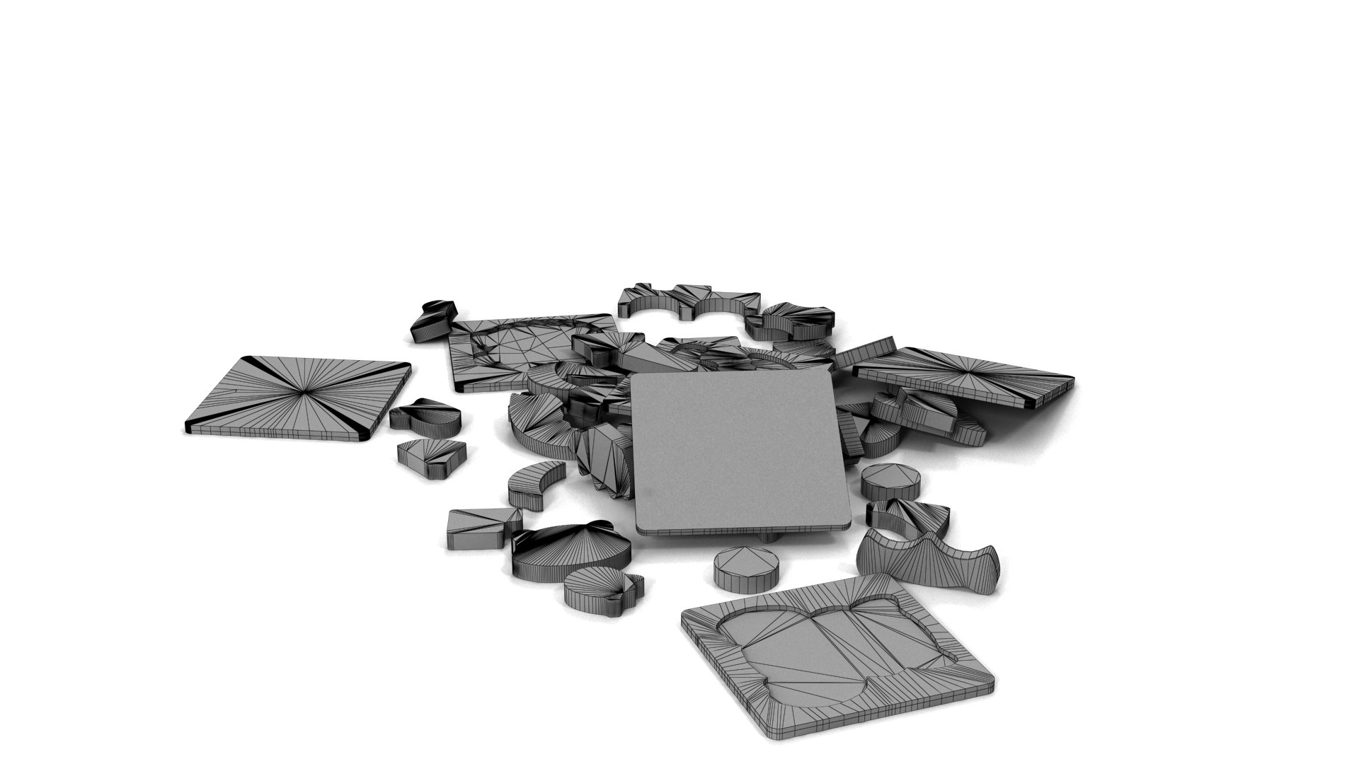 3D Toys Scattered Model - TurboSquid 2345056