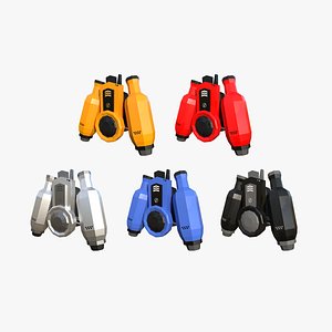 05 Jetpack Low Poly H Collection - SciFi Character Design 3D model