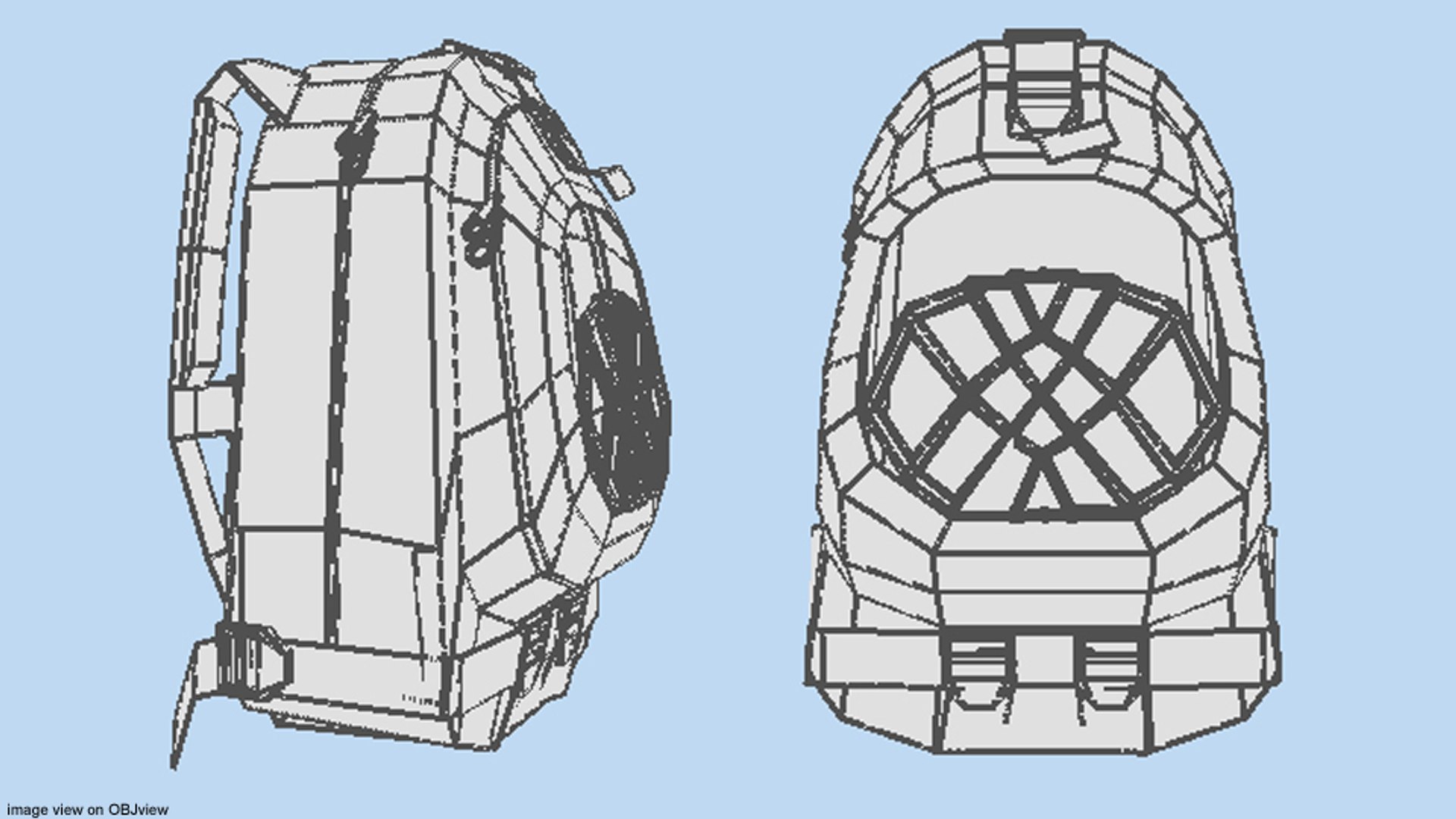 Backpack 3d 3ds