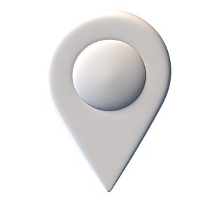 Map Pointer 3D print model