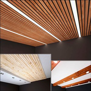wooden ceiling model