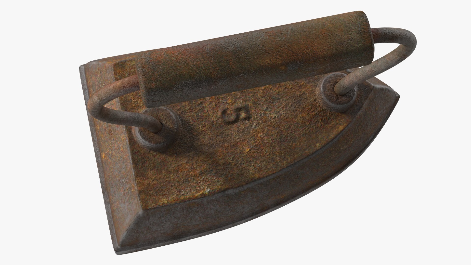 Vintage Flat Iron 3D Model - TurboSquid 2215071