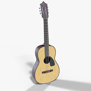 Acoustic Guitar 3D model