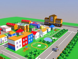 city pack 3D model