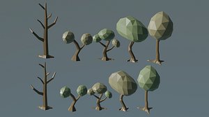 3D Trees model