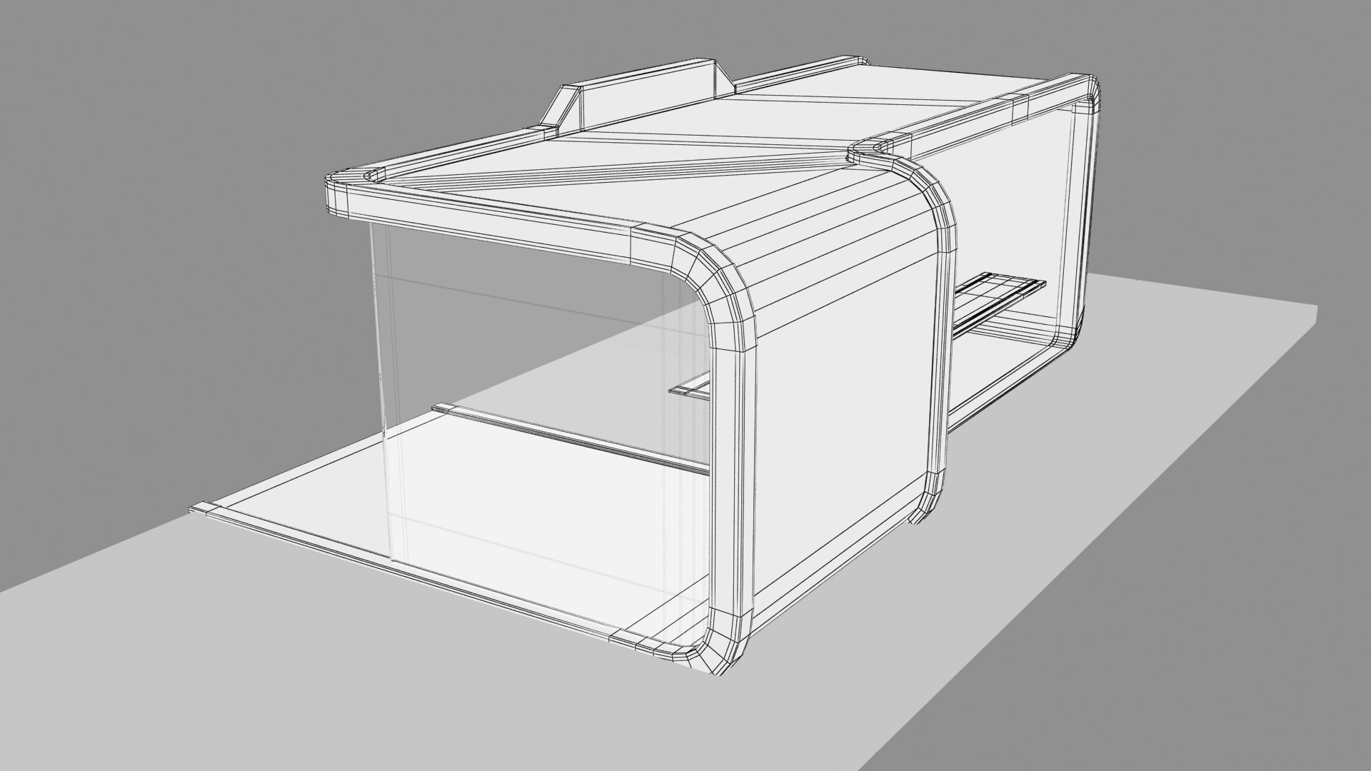 Bus Stop 3D model https://p.turbosquid.com/ts-thumb/Jp/M3RXLz/NQ/wire_0004/jpg/1632755782/1920x1080/fit_q87/df4c7733eafd45f4cf815f59e58a583e9a384f63/wire_0004.jpg