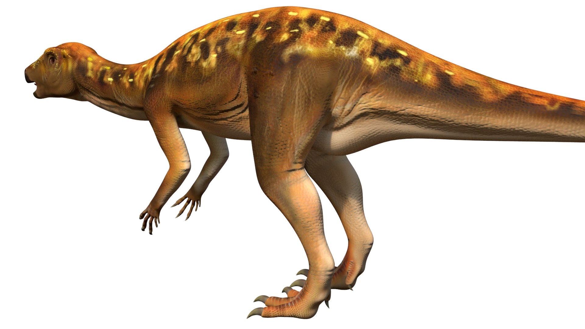 Tatisaurus Dinosaur Jurassic Animal 3D Model - TurboSquid 2342292