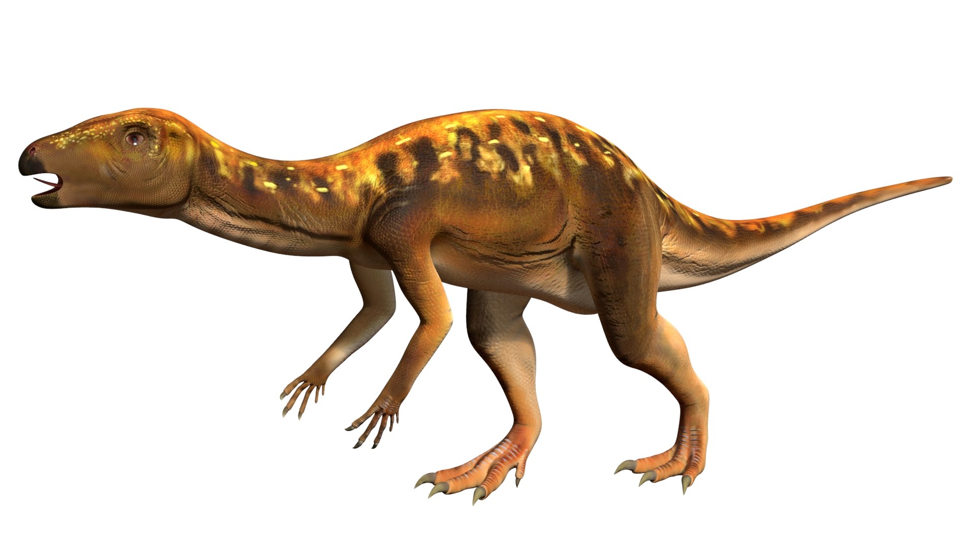 Tatisaurus Dinosaur Jurassic Animal 3D Model - TurboSquid 2342292