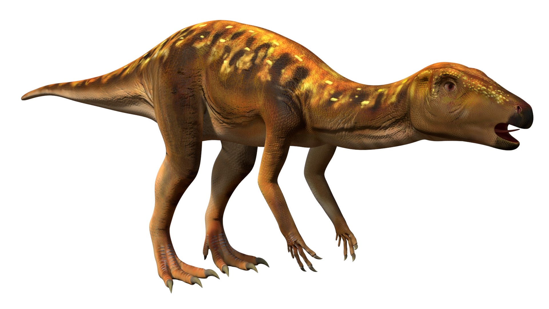 Tatisaurus Dinosaur Jurassic Animal 3D Model - TurboSquid 2342292
