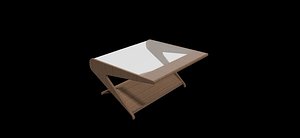 3D coffee table model