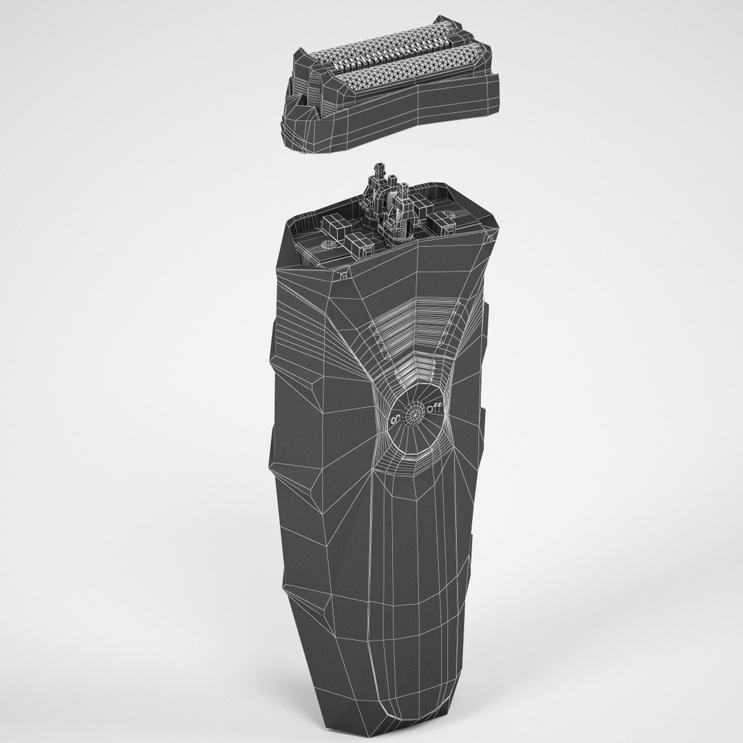 Braun Electric Shaver 3D model