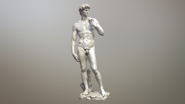 David statue 3D model - TurboSquid 1334758