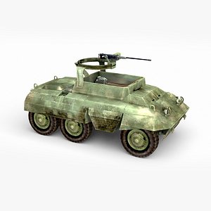 Modern vehicle armed reconnaissance vehicle model