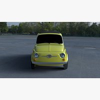 Fiat 500D Nuova 1960 HDRI