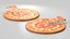 Pizza De Pepperoni Con Rebanada