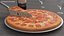 Pizza De Pepperoni Con Rebanada